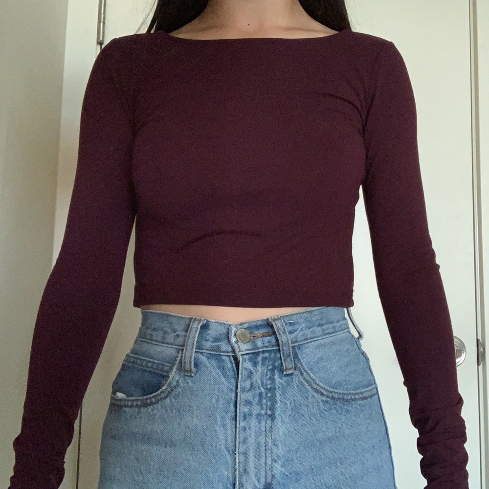 Forever 21 Purple Long Tee